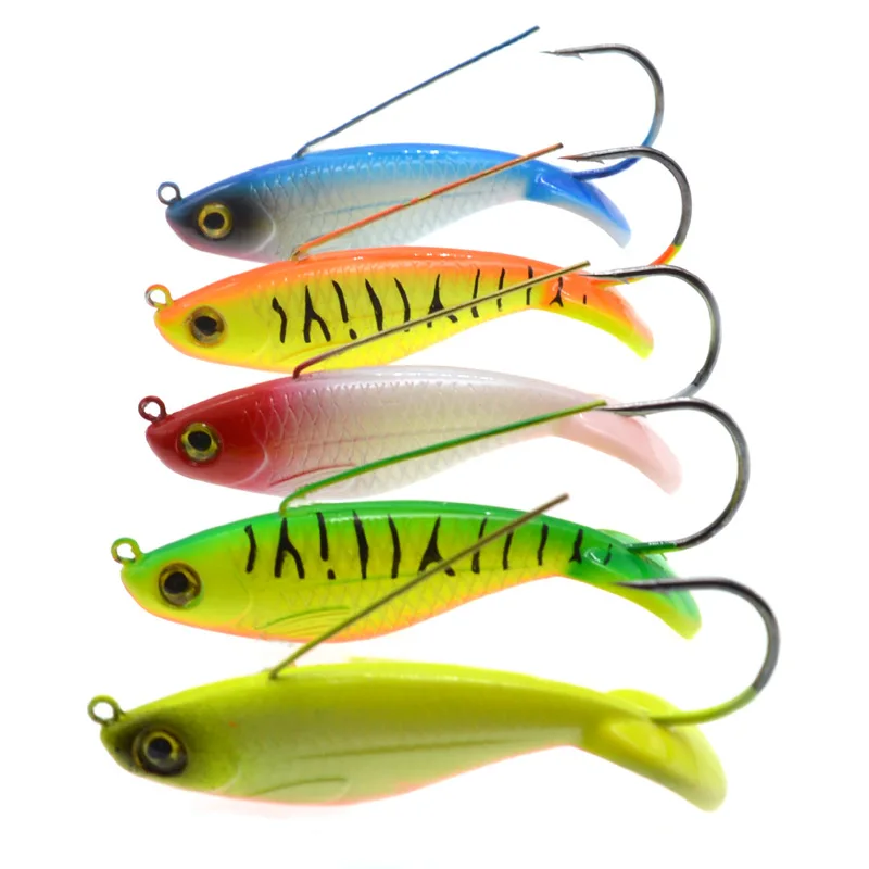 

Bend Single Hook Fishing Lure Hard Bait 8cm/21g VIBRATION VIB Artificial Lures Lot 5 Pieces Sale