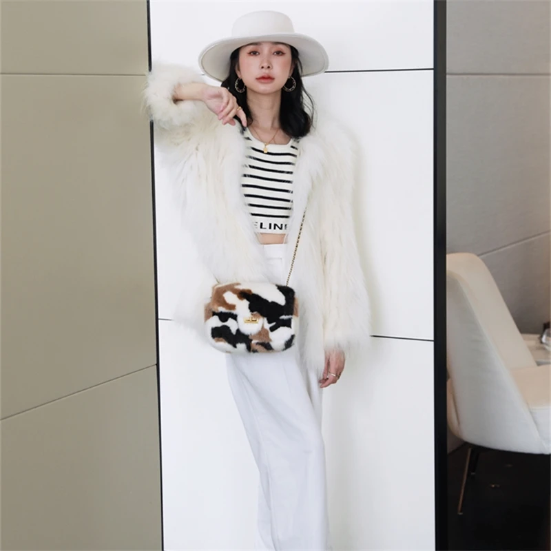 KAISHIN женская модная сумка через плечо из натуральной овечьей кожи с откидной