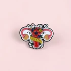 Феминизм ура! Креативные эмалированные броши в виде цветов матки для девушек, женские права, ювелирные изделия, значок на лацкане, булавки для подарков  брошка