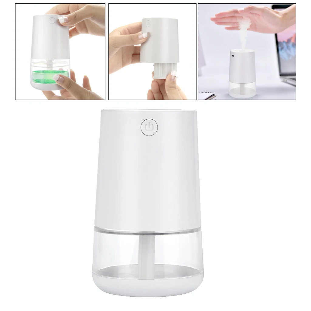 

Induction Automatic Alcohol Disinfection Sprayer Hand Sanitizer Dispenser 150ml