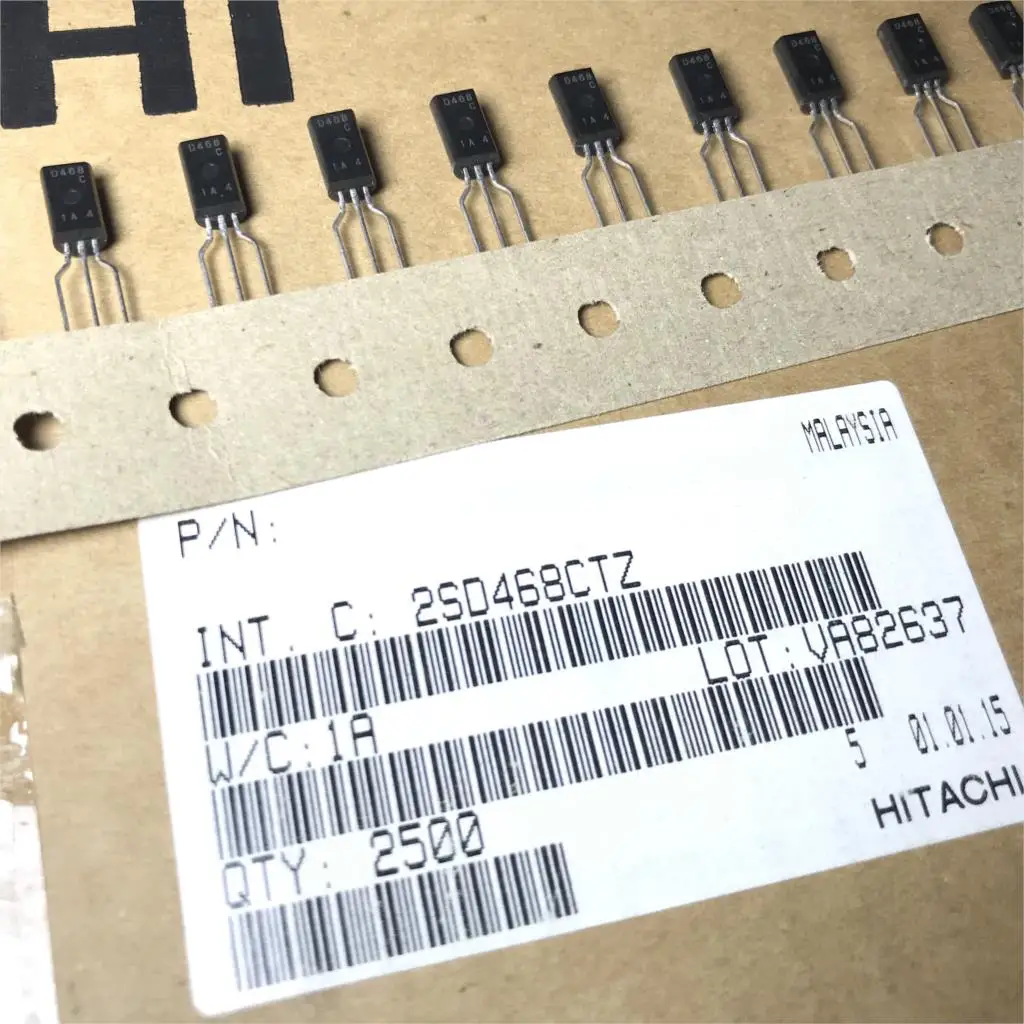 100% новый и оригинальный 2SD468CTZ 2SD468CT 2SD468C 2SD468 D468 TO 92|Запасные части| |