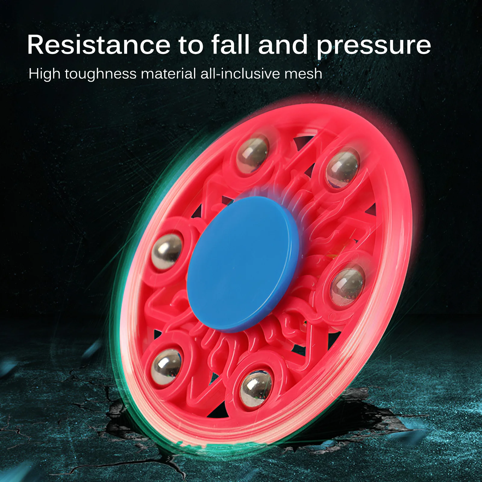 

Hand Pat Decompression Top Superimposed Spinning Toy Bearing Spinning Toy Fidget Spinning Stress Relief Toys Kinetic Gyroscope