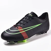 binbinniao mens soccer shoes ultralight football boots kids boys sneakers non slip agtf soccer cleats large size 35 45