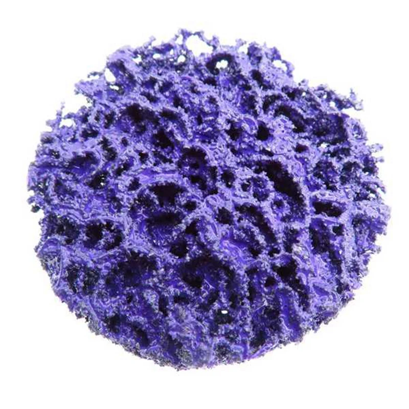 

25PCS 2 inch 50mm Quick Change Roloc Easy Strip & Clean Discs Purple for Paint Rust Removal Surface Prep with 1 Holder