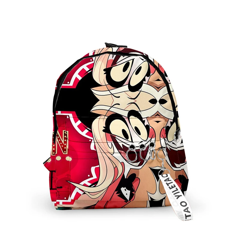 Рюкзак аниме Hazbin сумка для косплея Холщовая Сумка отеля школьные сумки Alastor