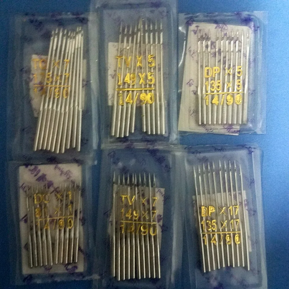 135X5 DPX5 промышленные оверлочные швейные иглы для DURKOPP pfaff juki brother sunstar siruba jack
