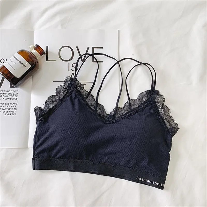 Удобное летнее нижнее белье без оправы из ледяного шелка женский бюстгальтер на