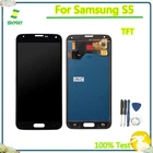 100% протестированный S5 LCD TFT LCD дисплей с сенсорным экраном дигитайзер сборка без рамки для Samsung Galaxy S5 G900M G900A G900T
