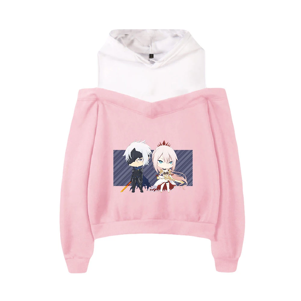 

Толстовка с открытыми плечами для девочек и женщин, новые модные повседневные осенние пуловеры, кавайный свитшот, 2021