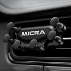 Автомобильный мобильный телефон держатель крепление, устанавливаемое на вентиляционное отверстие в салоне автомобиля стенд  магнитный держатель сотового телефона для Nissan Micra K11 K12 K13 K14 аксессуары