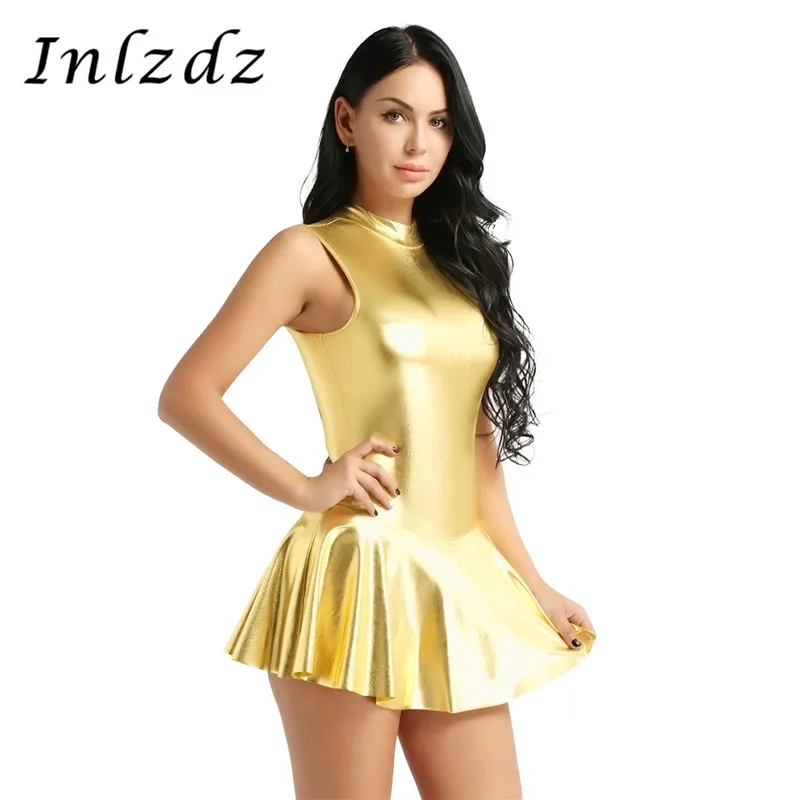 Женское латексное платье экзотичный Облегающий комбинезон фетиш мини хит продаж