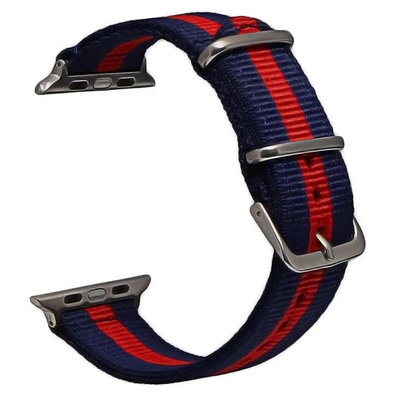 Ремешок для apple watch band apple watch 4 5 3 ремешок 44 мм/40 мм iwatch band 5 42 мм 38 мм correa pulseira нейлоновый ремешок для часов