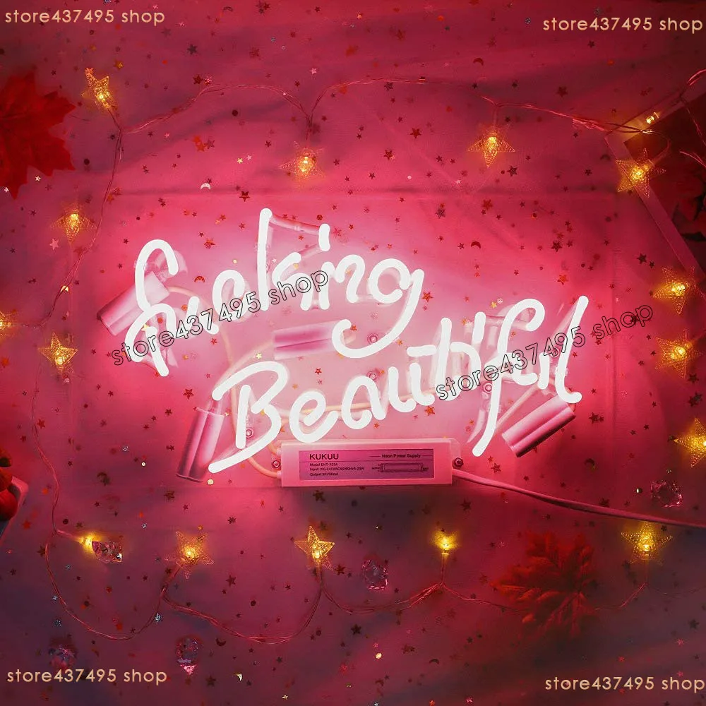 

Красивая неоновая световая вывеска, лампа, светильник, лампы, ночные светильники, домашняя неоновая лампа для украшения комнаты, спальни