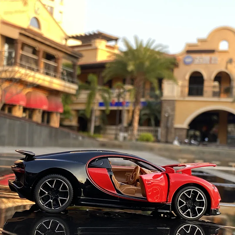 Модель спортивного автомобиля из сплава Бугатти чурон 1:32 литая металлическая