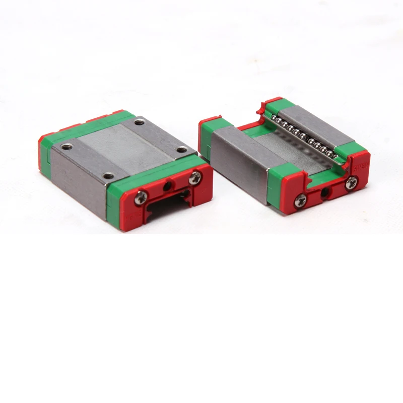 Линейная направляющая 2 шт. + 4 направляющих для скользящих блоков MGN длина 100-1000 мм