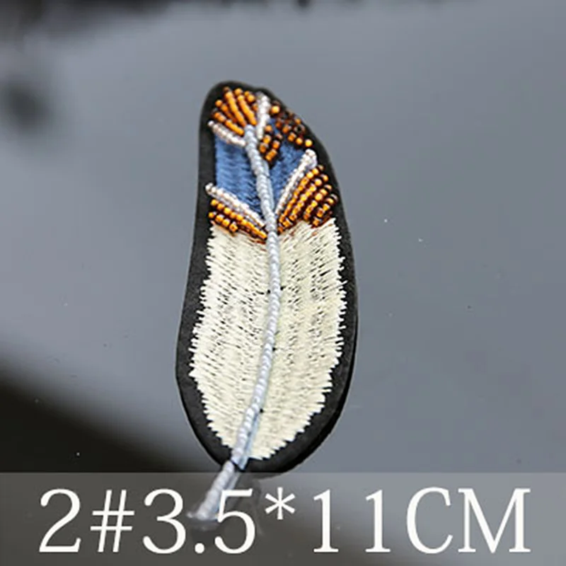 Индивидуальные различные перья из бисера патч для DIY ручной работы ремесло