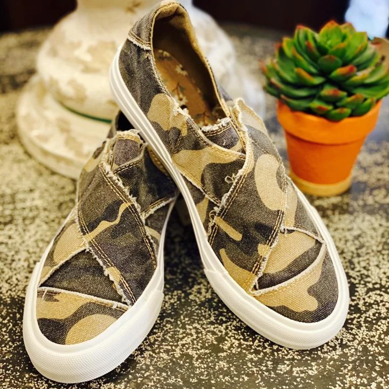 

New Women's Simple Flat Black Leopard Print Camouflage Cross Sleeves Comfortable and Stylish Casual Sneakers Zapatos De Mujer