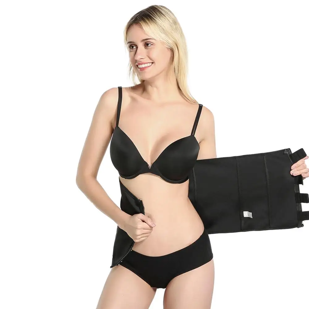 Женский неопреновый корсет на молнии с крючками | Женская одежда