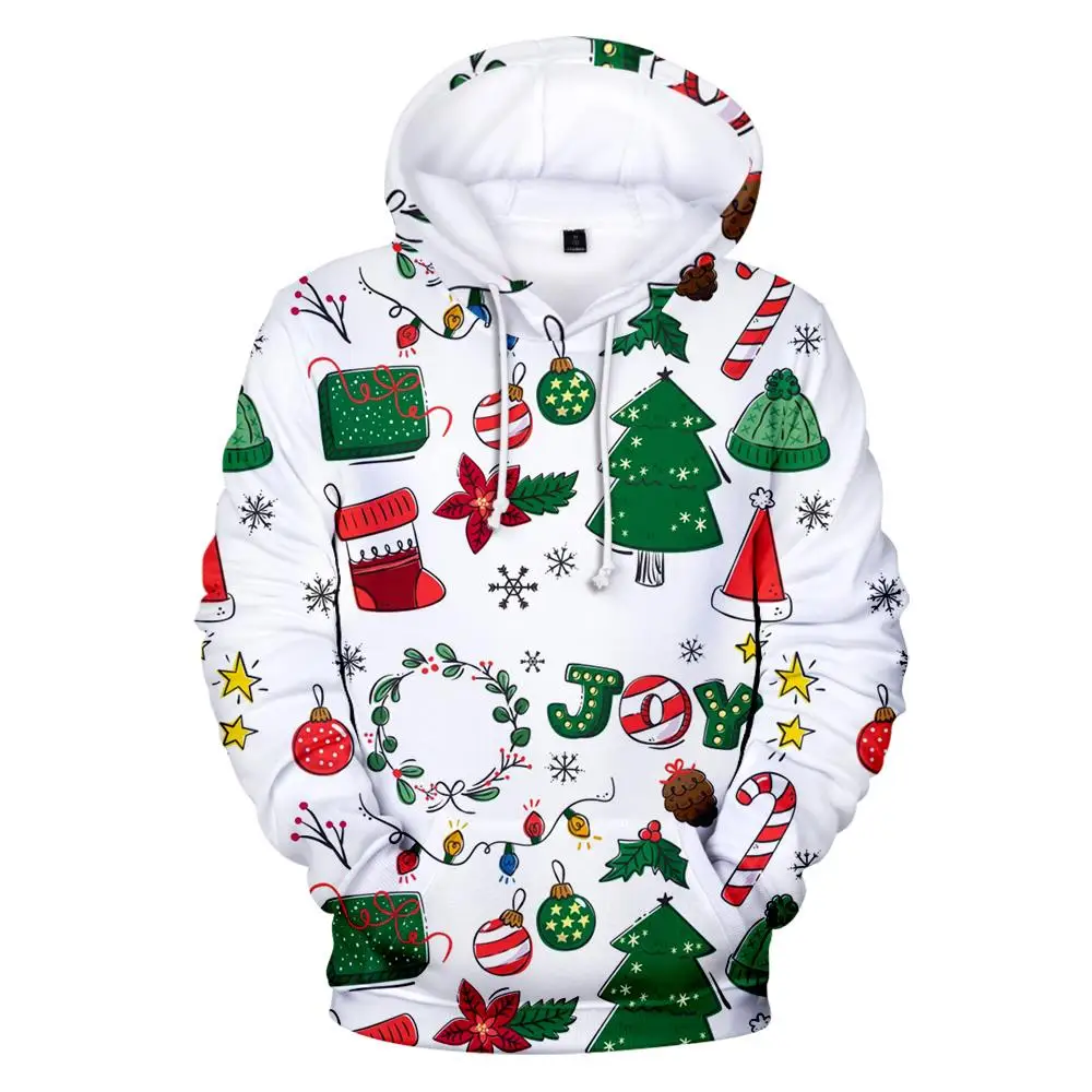 

3D Merry Christmas Hoodies Sweatshirt Men Women pullovers Autumn Hip Hop Hoodie Fashion Boys Girls Casual Tracksuits Hooded