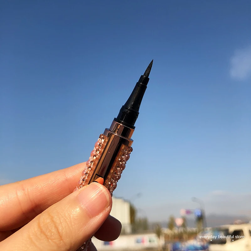 Новинка перламутровая Алмазная жидкая подводка для глаз Водостойкая Подводка
