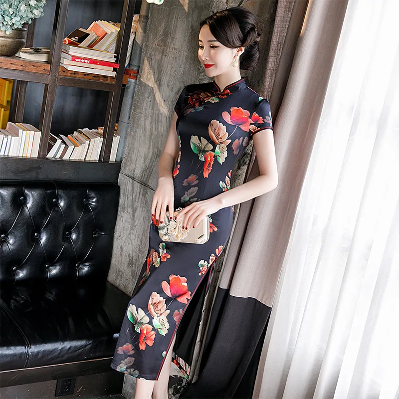 Весна-лето 2020 новое шелковое платье тутового шелкопряда с коротким рукавом в