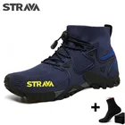 Мужская осенне-зимняя новая велосипедная обувь STRAVA уличная спортивная велосипедная обувь Нескользящая Уличная обувь для пешего туризма дышащая Спортивная обувь
