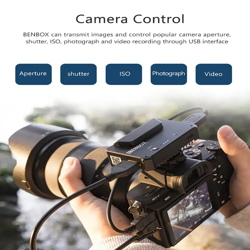 BENBOX Dual Channel Wireless 5G 1080P Mini Transmission Device Video Transmitter For IOS iPhone for Andriod Phone iPad | Электроника