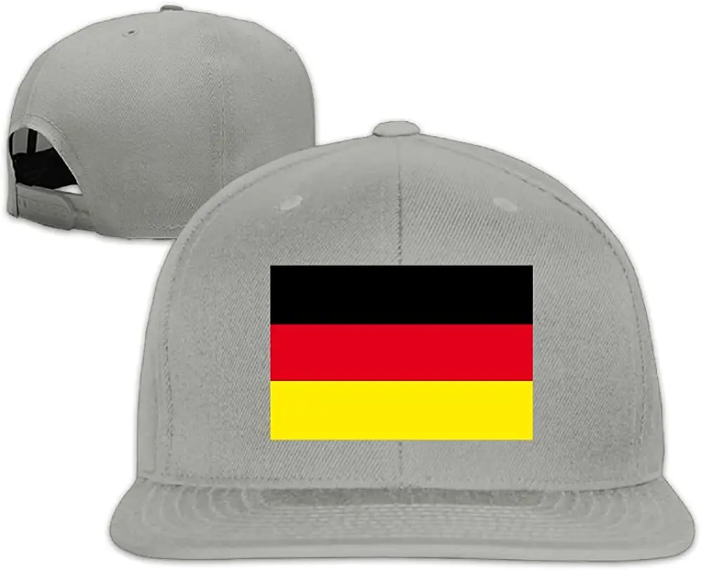 

Germany Flag Baseball Caps Grid Hat Adjustable Trucker Cap Bandanas