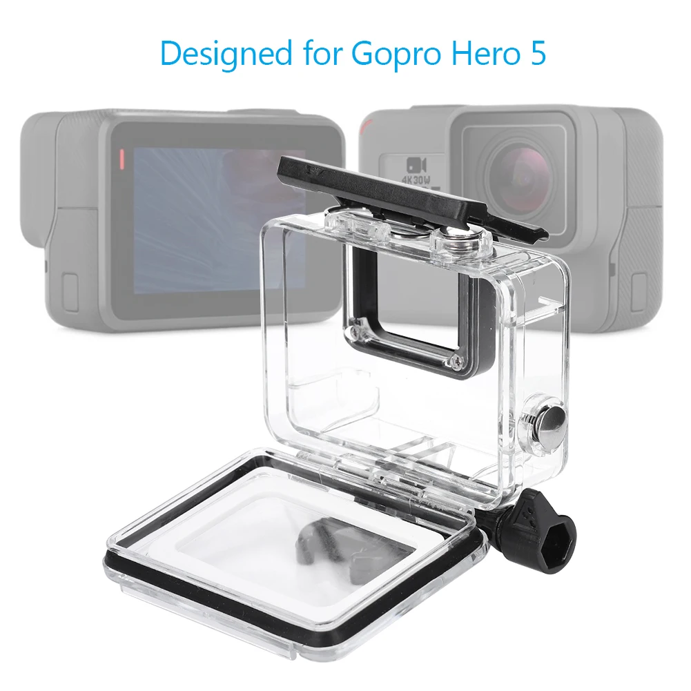 Несъемный Защитный Водонепроницаемый чехол с защитой от царапин для камеры Gopro