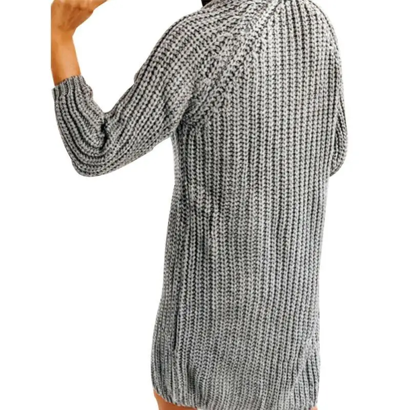 

Cardigan Female Autumn Winter Long Sleeve Warm Long Cardigan Women's Fashion Clothing Knitted Coat Sweaters Coats