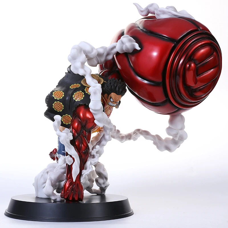 

Аниме One Piece Monkey D Luffy GEAR пистолет четвёртого Конга GK ПВХ экшн-Фигурка Статуя Коллекционная модель 25 см детские игрушки кукла
