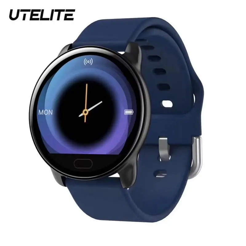 UTELITE K9 Смарт часы IP67 Водонепроницаемый для мужчин Bluetooth сердечного ритма кровяное давление женщин функциональный фитнес-браслет для Android IOS