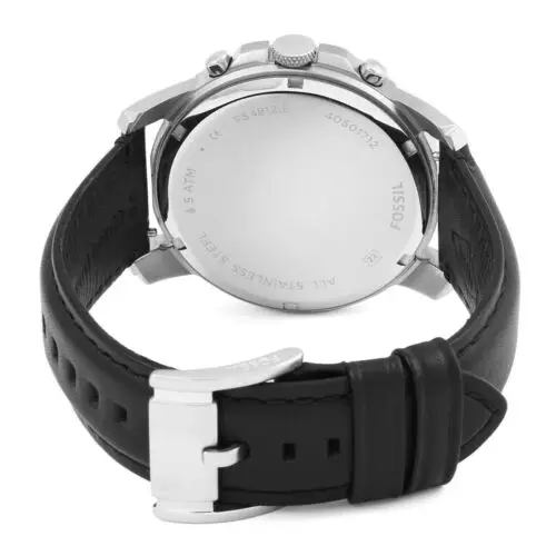 

Fossil Men Watch Nate Chronograph Black Stainless Steel Watch Black Dial Quartz Metal Casual AAA Watch 8445