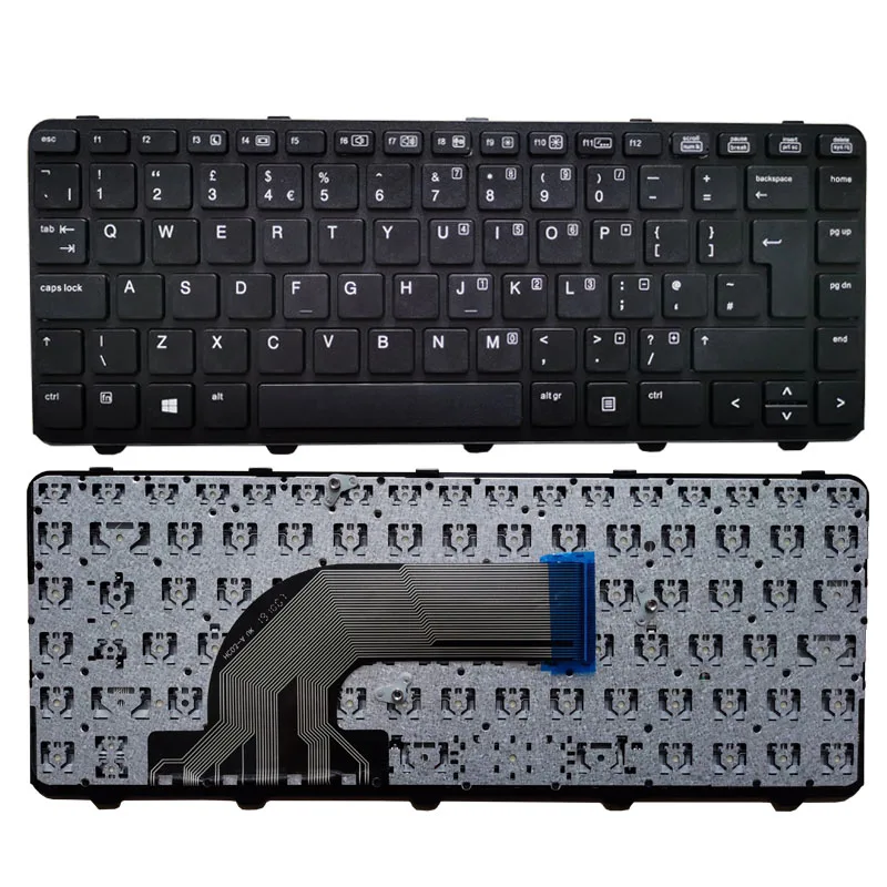 Новая английская клавиатура для ноутбука HP ProBook 640 440 445 G1 G2 645 430 черная с