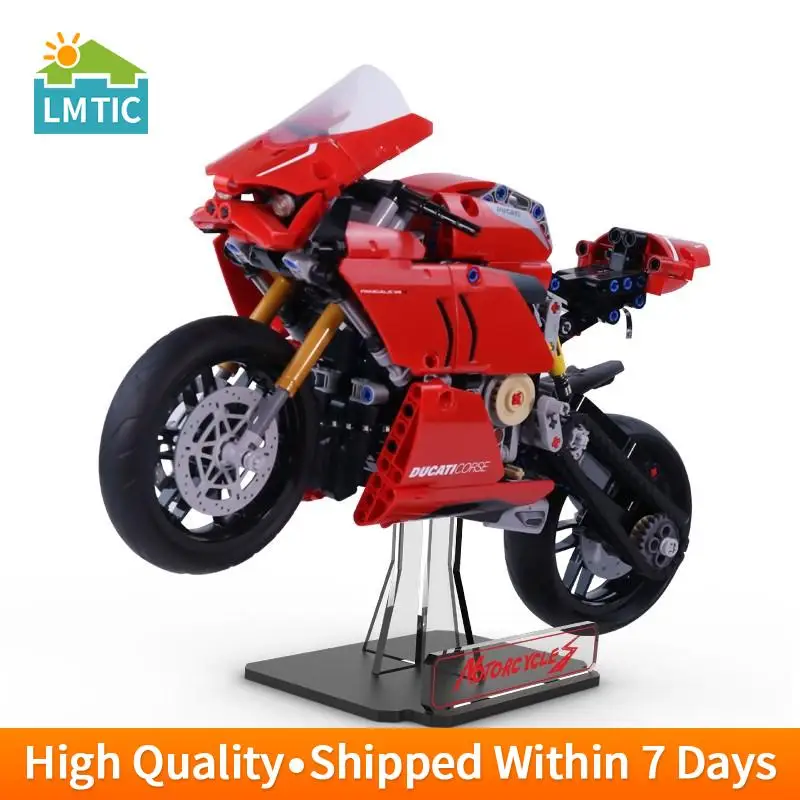 

Acrylic Display Stand for 42107 Panigale V4 R High-Tech Motorcycle Model Building Blocks Bracket (Not include the model)