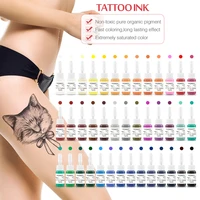 204054pcs tattoo inks pigment set tattoo kit professional beauty paints makeup tattoo body art supplies semi permanent eyebrow