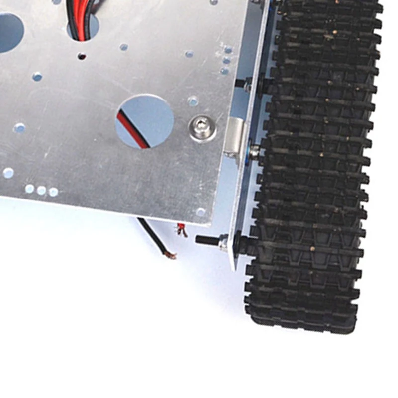 

12V Aluminium Alloy DIY Assemble Tank Robot Caterpillar Vehicle Platform Chassis Assembly Kit for Arduino