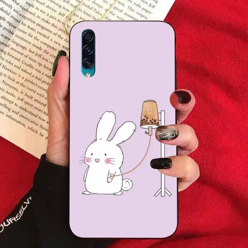 TOPLBPCS мультяшный чехол для телефона с изображением молочного чая Boba Bear Samsung A30s 51 71