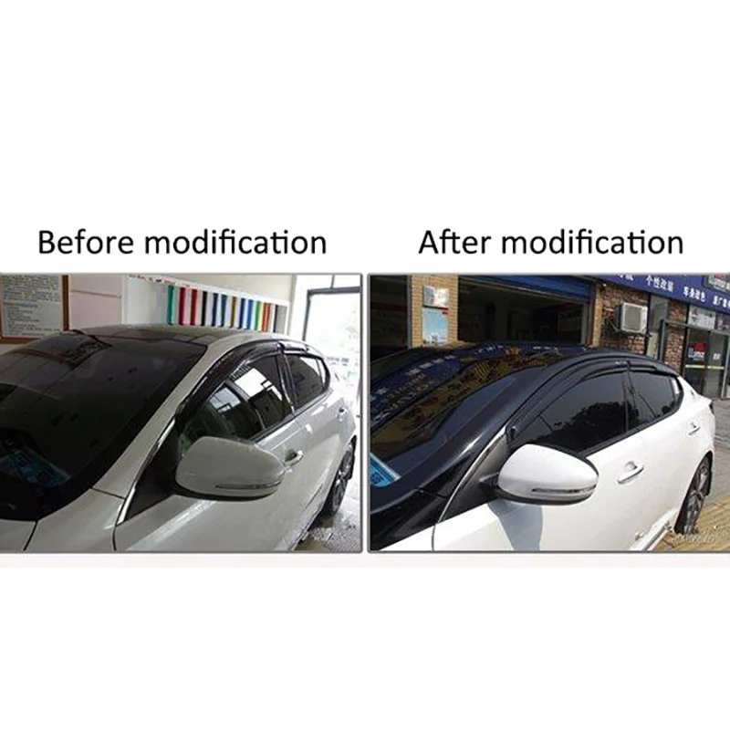 AOZBZ 50 см широкая новая автомобильная пленка для укладки матовая черная