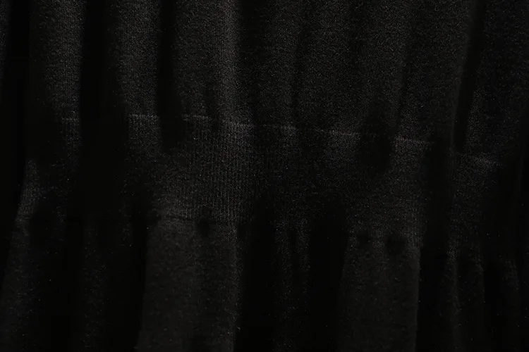 Большие размеры вязаные платья для женщин модное и повседневное осенне-зимнее