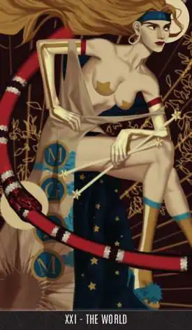 Карточная колода Вокс Аркана с голосом Таро карточками для судьбы гадания