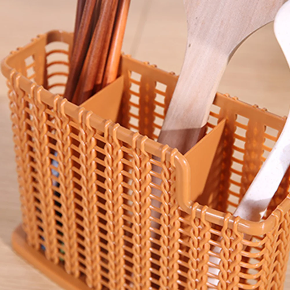 Многофункциональная Пластиковая настенная стойка для хранения 3 ложек палочки