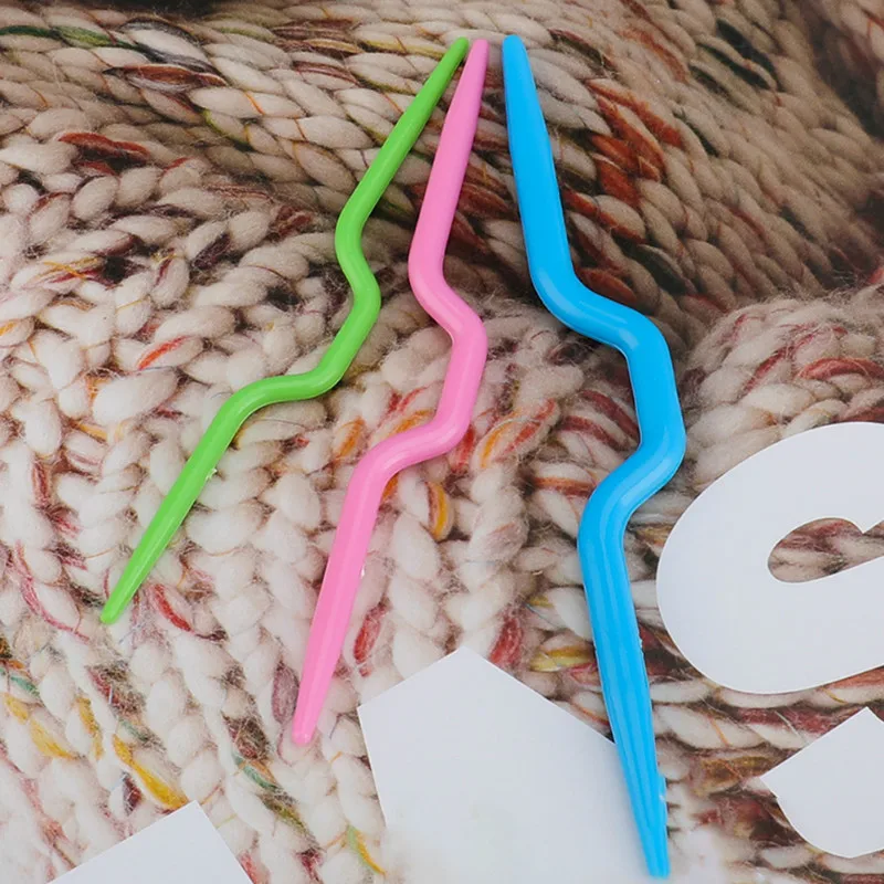 13 шт. вязальные Кабельные иглы для швейной машины длинные пластиковые спицы