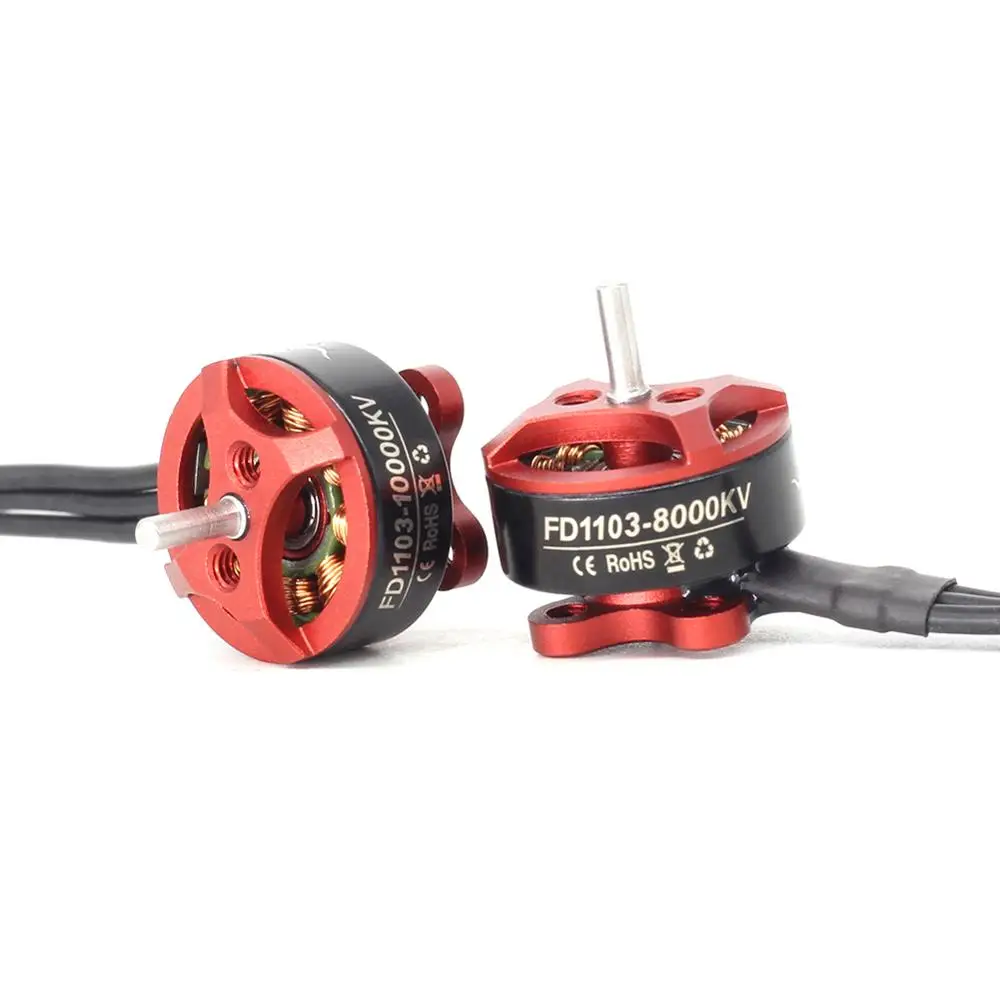 HGLRC передний 1103 8000KV/10000KV бесщеточный двигатель для FPV гоночного дрона|Детали и