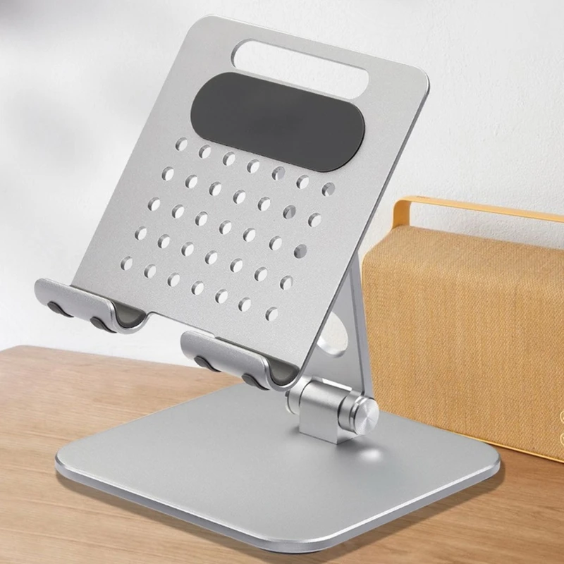 

Desktop Tablet Stand Cooler Notebook Stand Air Flow Adjustable Cooling Pad for iPad Pro E-book Smartphone 7.9-12.9 inch