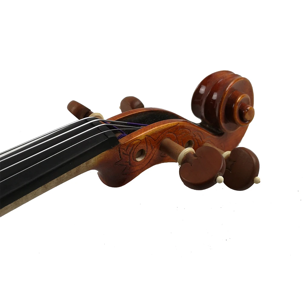 Копия Европейский Stradivarius 1715100% ручной работы резной цветок FPVN05 скрипка +