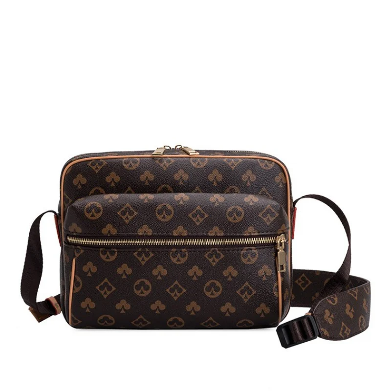 

European and American Printed Women's Bags Outdoor Fashion Sports One-shoulder Bag Men's Large-capacity Messenger Bag