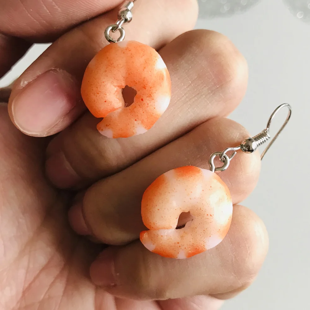 Новые оригинальные дизайнерские забавные серьги-подвески с изображением