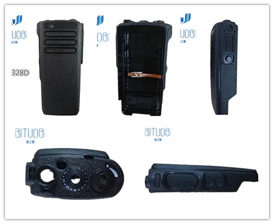 Walkie talkie Передняя сменная крышка 328D HN000929A01 1575080C 15012243 с рогом 5798F127812 используется XiR P8608 радио
