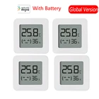 XIAOMI Mijia термометр 2 Bluetooth беспроводной умный электрический цифровой гигрометр термометр датчик температуры